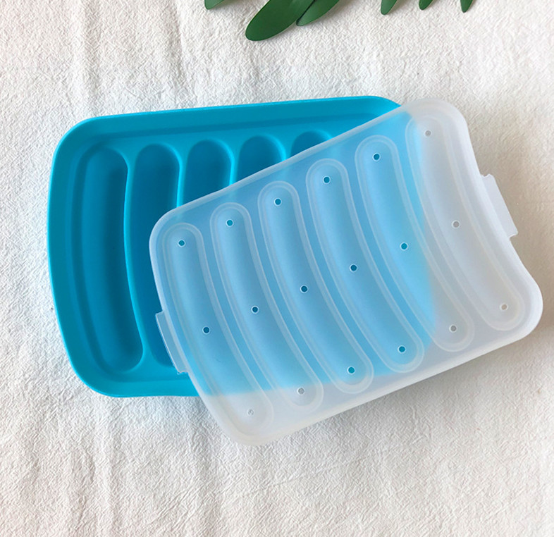 DIY ham hot dog mold