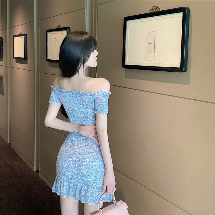 Thin bag hip skirt dress