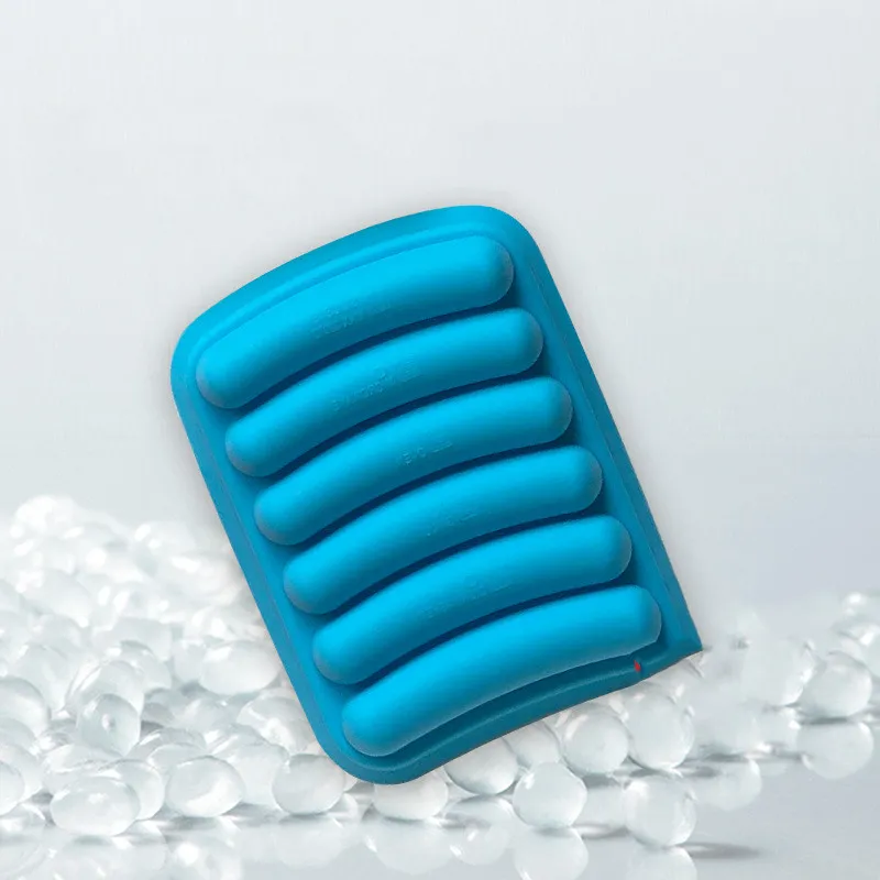 DIY ham hot dog mold - Blue