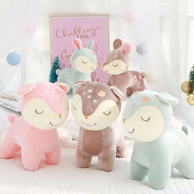 Christmas sika deer doll