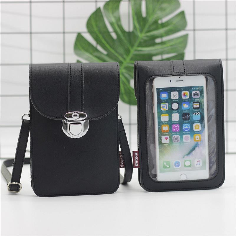 Diagonal phone bag Black - Shop at LoveMi