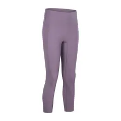 Yoga cropped pants tight sports fitness pants - Brown - View 1