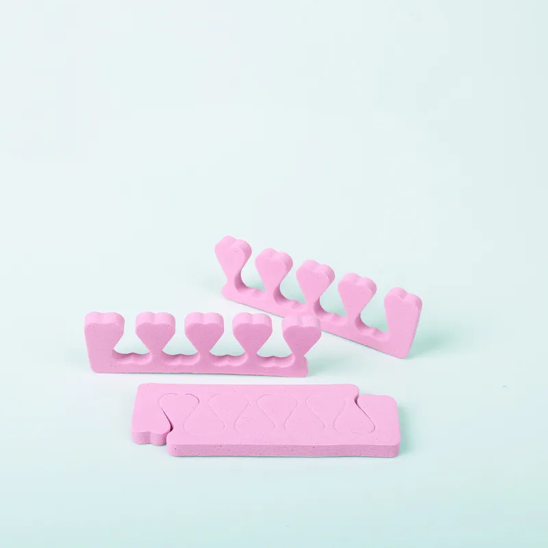Rigid Sponge Toe Separator - Pink