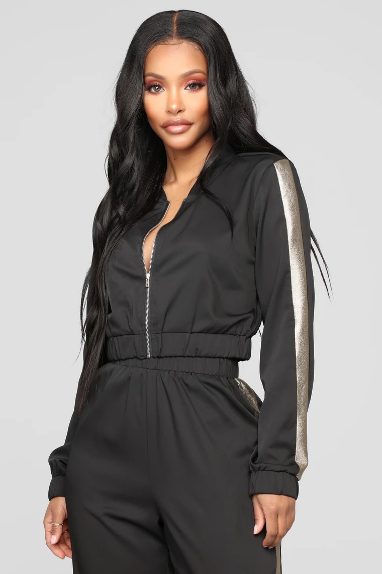 Casual suit contrast color women's fashion two-piece suit