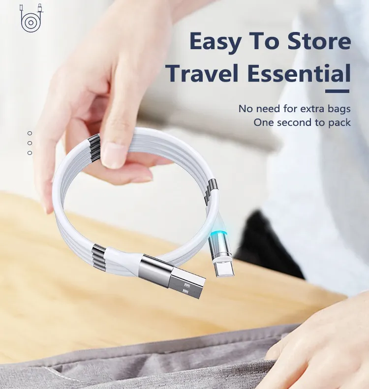 Compatible with Apple, 3A fast charging magnetic