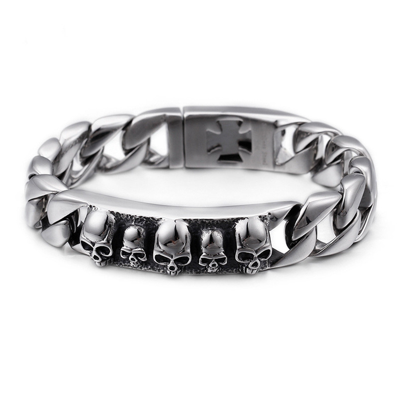 Simple and personalized skeleton Bracelet