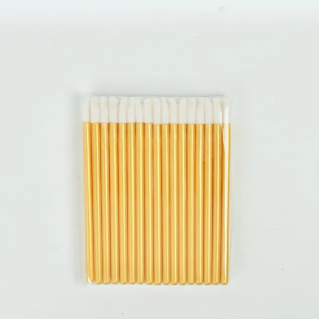 Disposable lip brush stick makeup brush Gold - Shop at LoveMi
