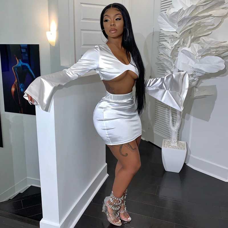 Top short skirt fashion suit