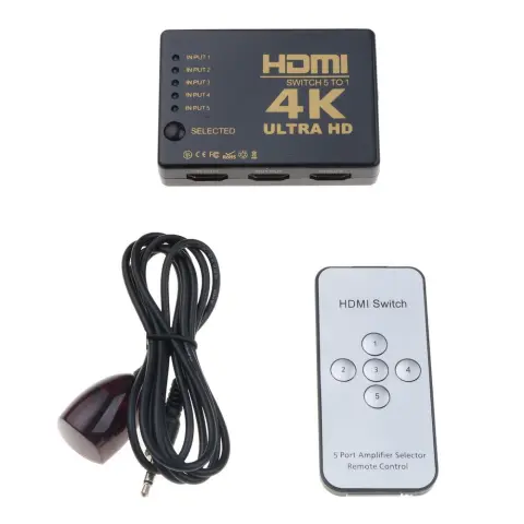 HDMI Switcher Five in and One Out
