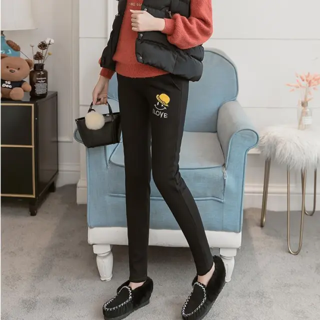 Maternity casual pants Black No Fur - Shop at LoveMi