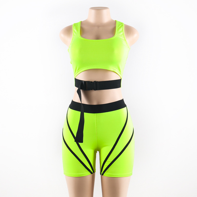 School bag buckle slim sports suit