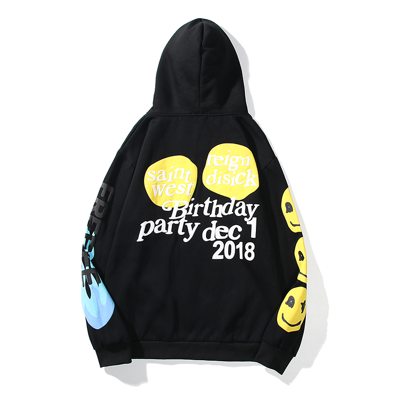 Fashion Hooded Letter Sweatshirt