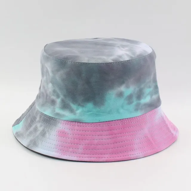 Colorful graffiti fisherman hat Blue Pink - Shop at LoveMi