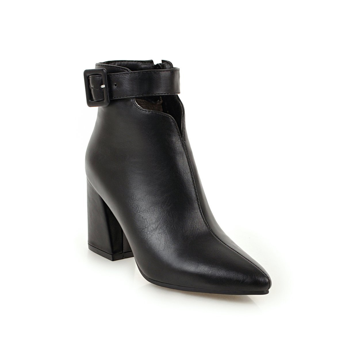 European and American pointed high heel boots