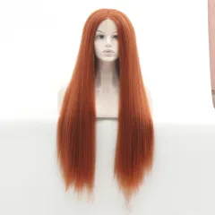 Front lace hair cover for long straight hair - Headgear - View 1
