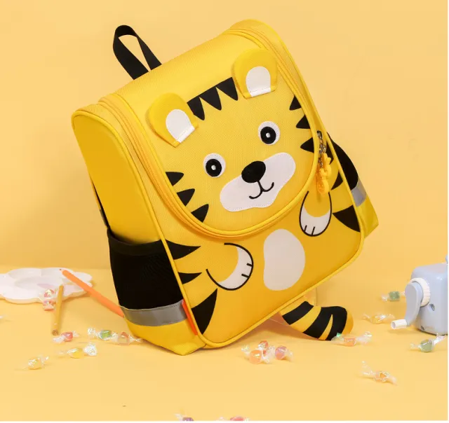 Cartoon school bag for children Yellow - Shop at LoveMi