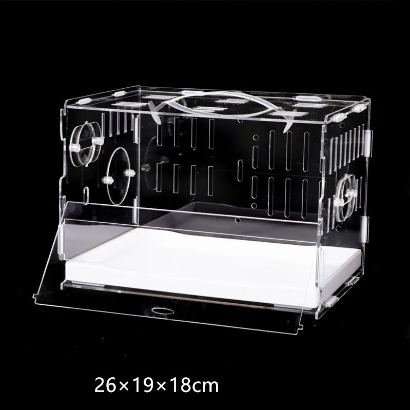 Acrylic Drawer Super Large Double House Package - Empty Cage