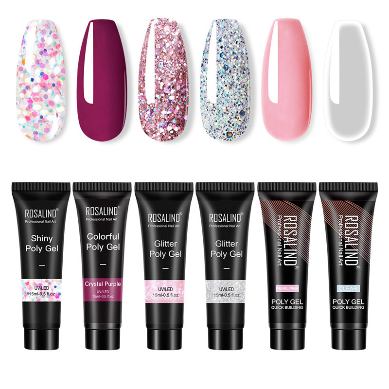 Multi color mixed nail solid model glue 02Style - Shop at LoveMi