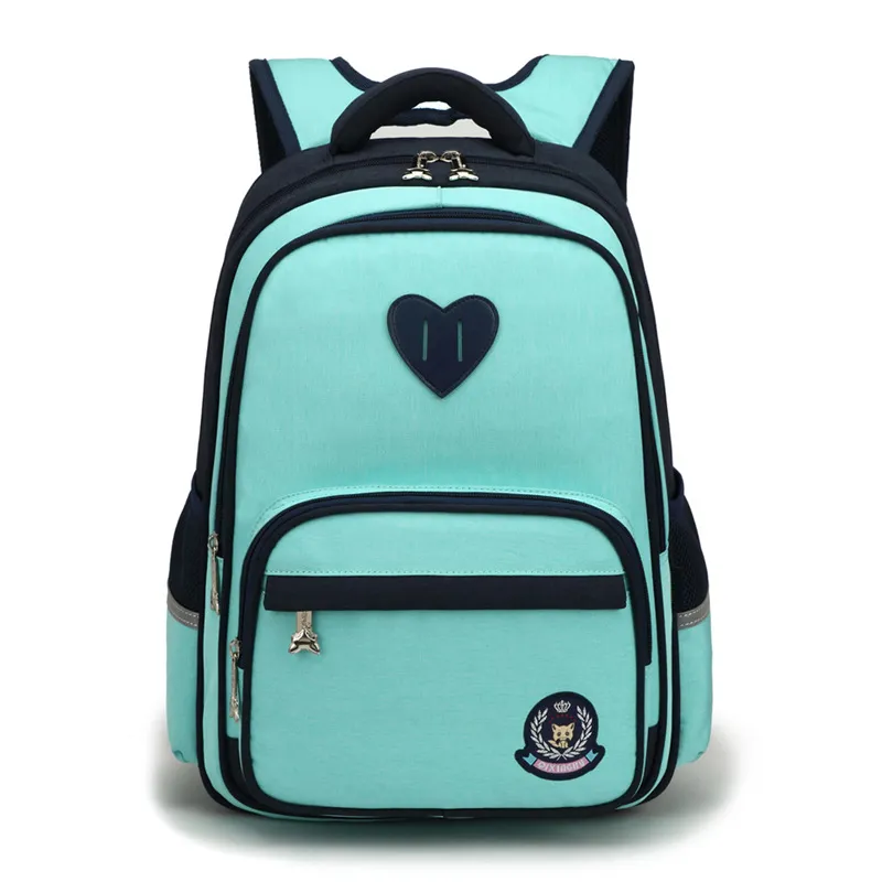 Seven Star Fox Primary School Schoolbag - Green