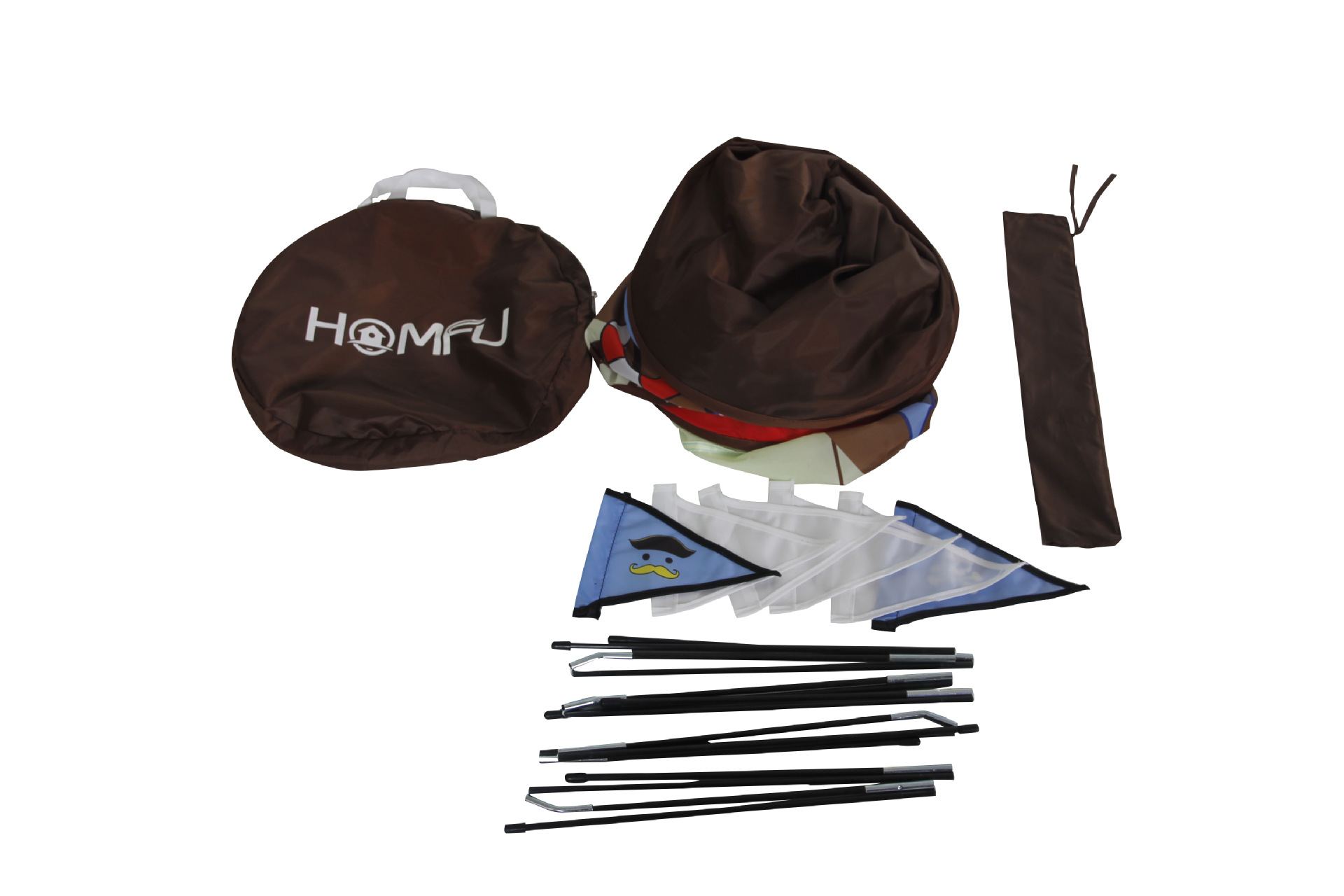 Spacious pirate kids tent 2