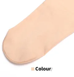 High-waisted abdomen leggings - Colour-Wrap Foot - View 1