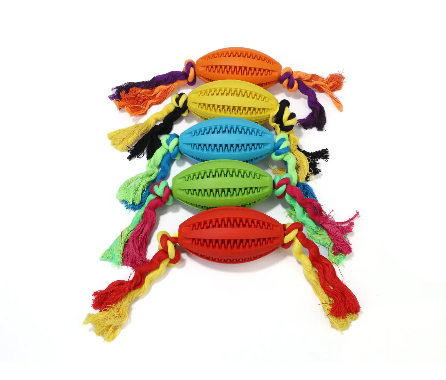 Pet rubber molar toy