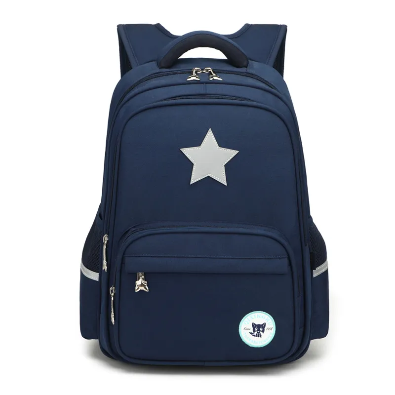 Seven Star Fox Primary School Schoolbag - Blue