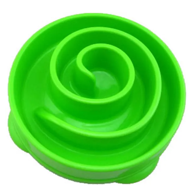 Dog bowl pet slow food bowl Green - Shop at LoveMi