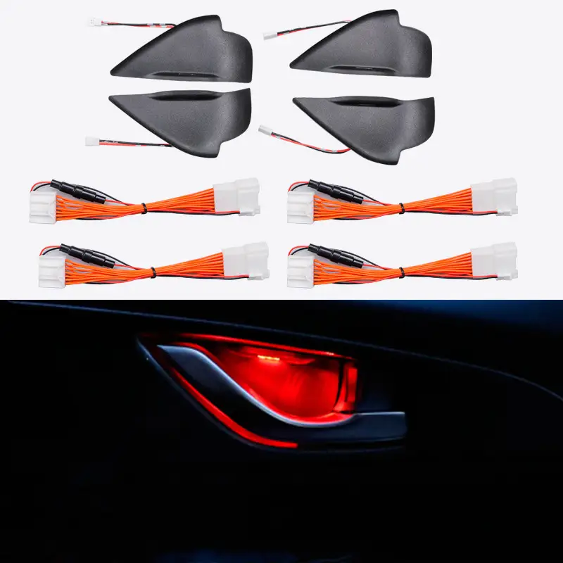 Door bowl interior atmosphere lamp