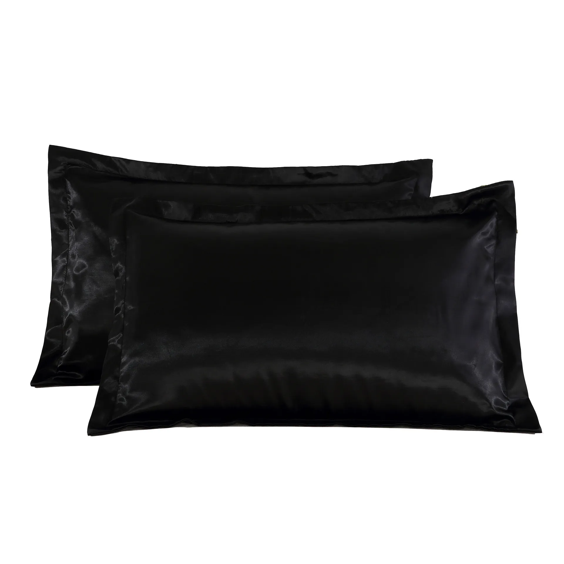 Pure color silk single pillow case – image 2