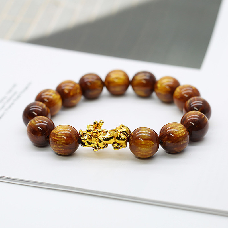 Double Pixiu Sea Willow Bracelet