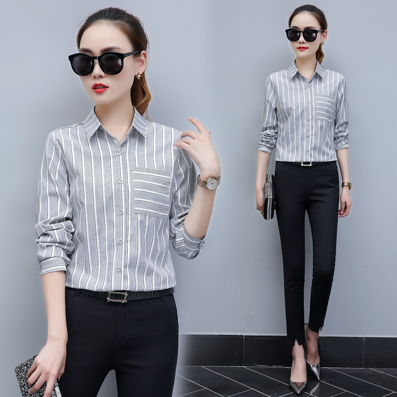 Women's striped shirt