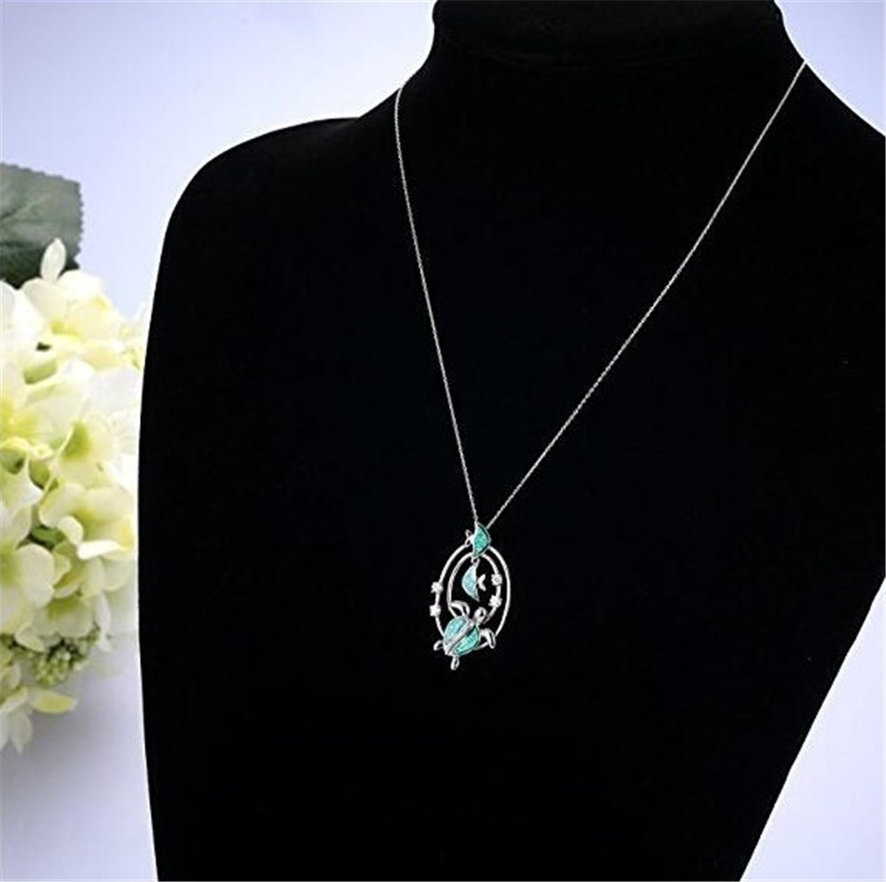Pisces and Turtle Necklace Pendant