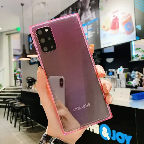 Square Transparent TPU Phone Case
