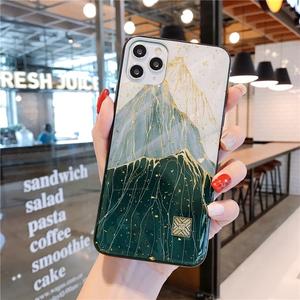 Gold foil geometric phone case - Image 4