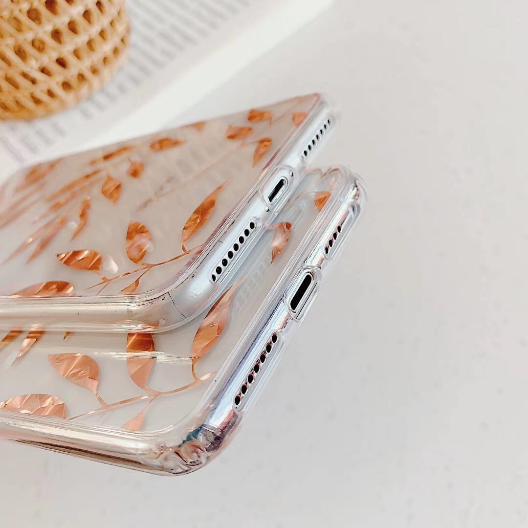 Bronzing pineapple leaf phone case - Image 9