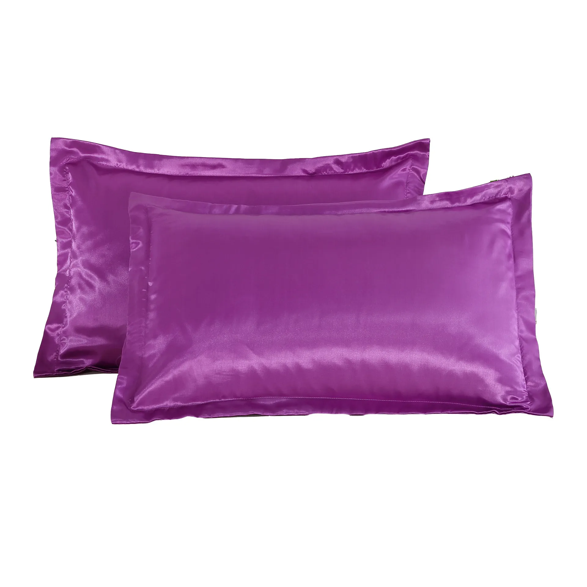 Pure color silk single pillow case – image 6