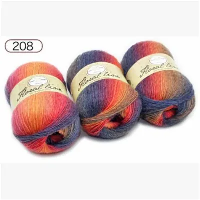 Rainbow ball of yarn 208 Style - Shop at LoveMi