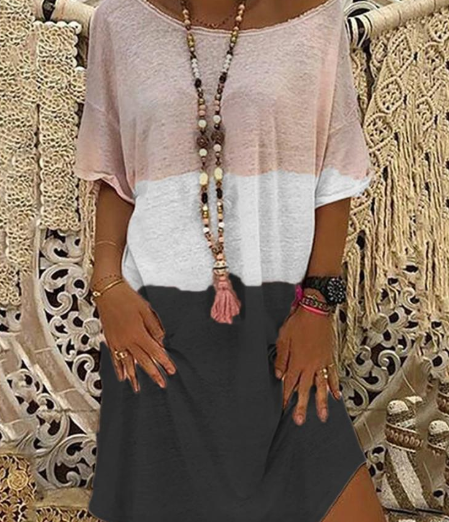 New fashion print short sleeve