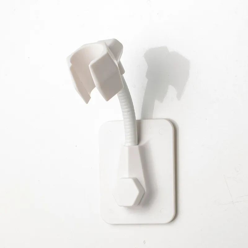 Non-marking shower bracket - White