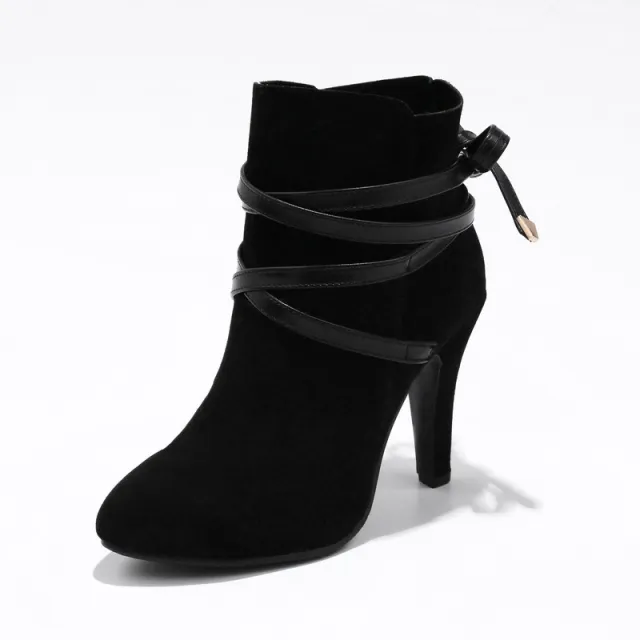 Short high heel boots Black - Shop at LoveMi