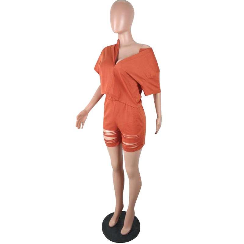 Two pieces of burning flower temperament leisure