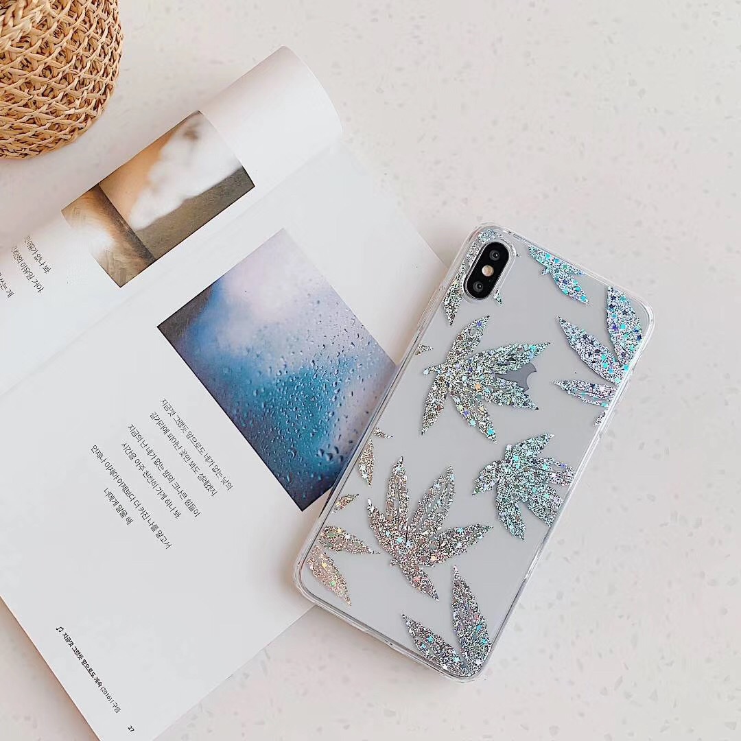 Bronzing pineapple leaf phone case - Image 20