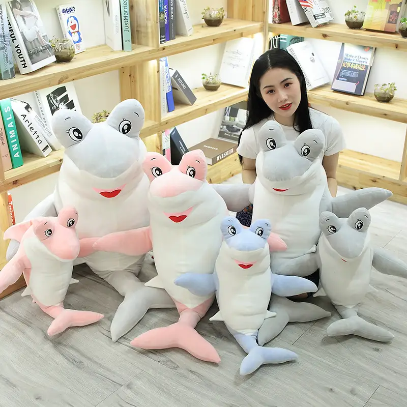 Dolphin doll lazy pillow