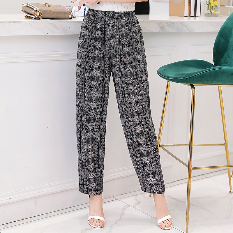 Bloomers plus size mother pants cotton linen pants 4Color Xl - Shop at LoveMi