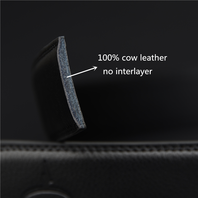 Men's business leather belt