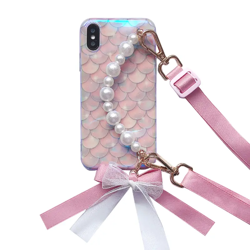 Pearl Messenger Lanyard Phone Case
