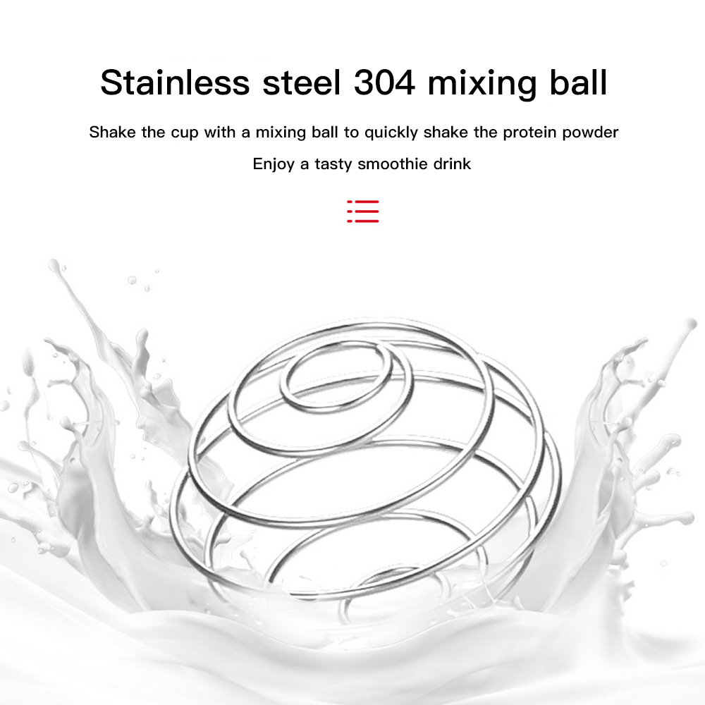 304 stainless steel cup stirring spring ball