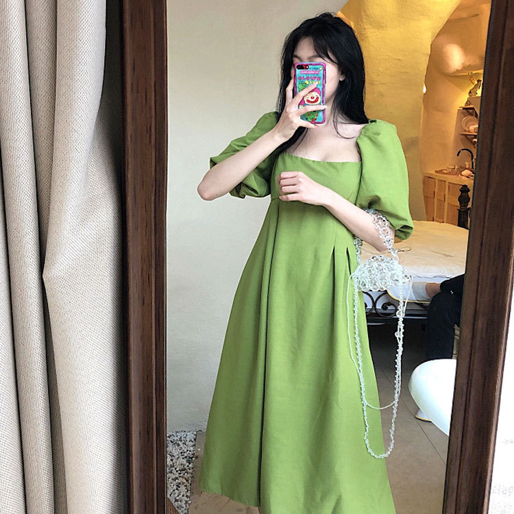 Bellflower French Dress Clavicle