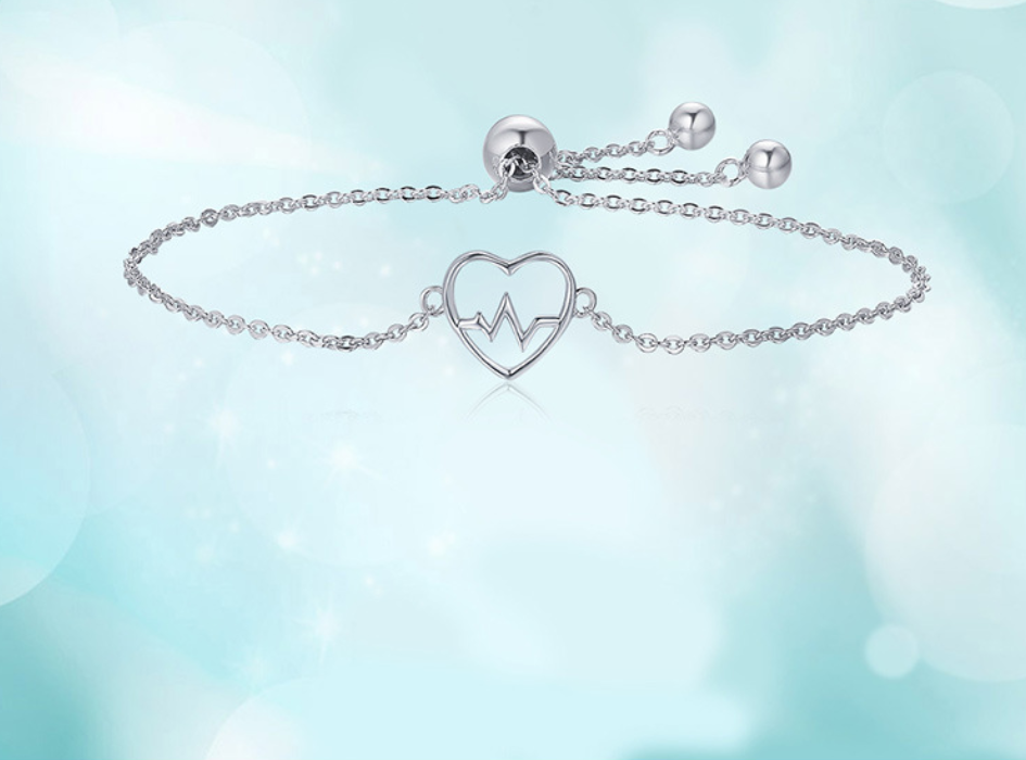 Heart-shaped simple fashion women's jewelry